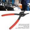 Metal Circlip Pliers PVC Handle Retaining Ring Pliers Durable Snap Ring Pliers  Machinery Assembly