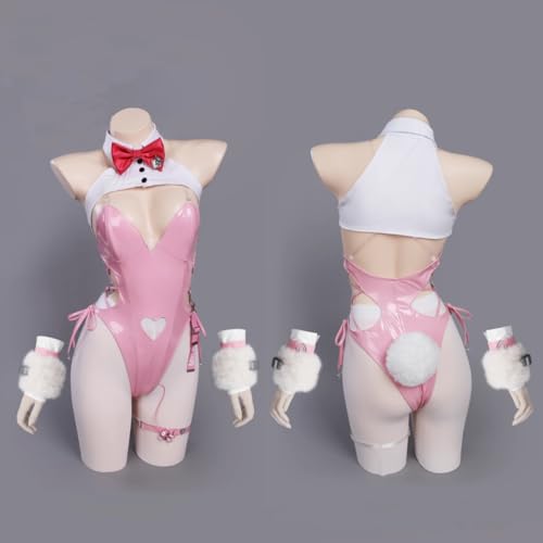 Pupubanbanya Milk Lavender Cosplay Costume, Christmas, Halloween, Bunny Girl, Size M