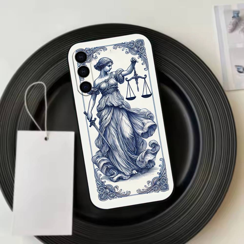 Law Lawyer J-Judge Justice Phone Case Black Silicone Soft For Samsung Galaxy A73,A72,A71,A70,A53,A52,A51