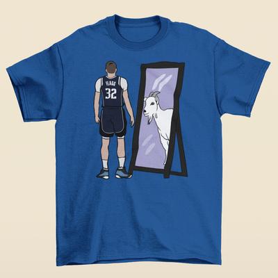 Cooper Flagg Mirror GOAT Dallas Basketball T-Shirt