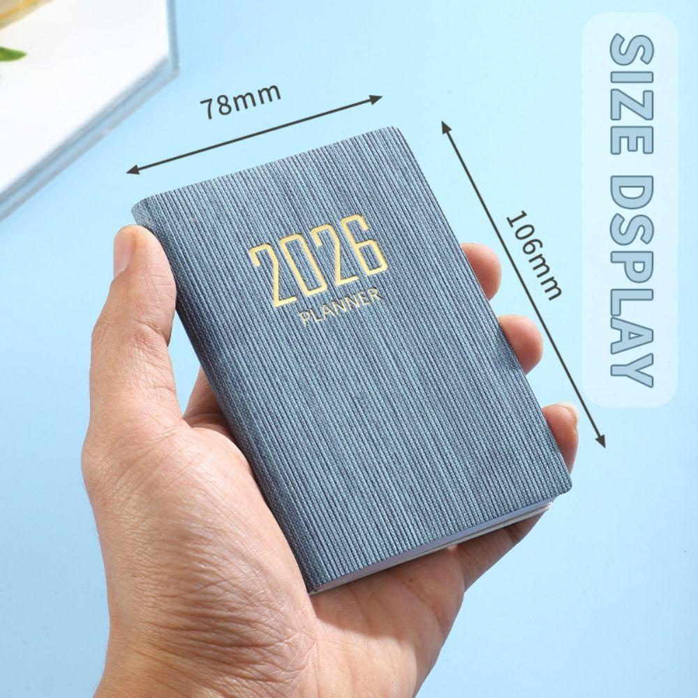 Pocket Appointment Book A7 Notebooks High Quality Diary Weekly Planner  Students