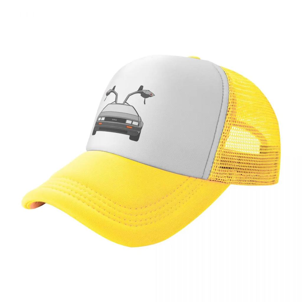 Delorean DMC12 front best tshirt design Baseball Cap Cosplay Fashion Beach Sunhat  Men Womens