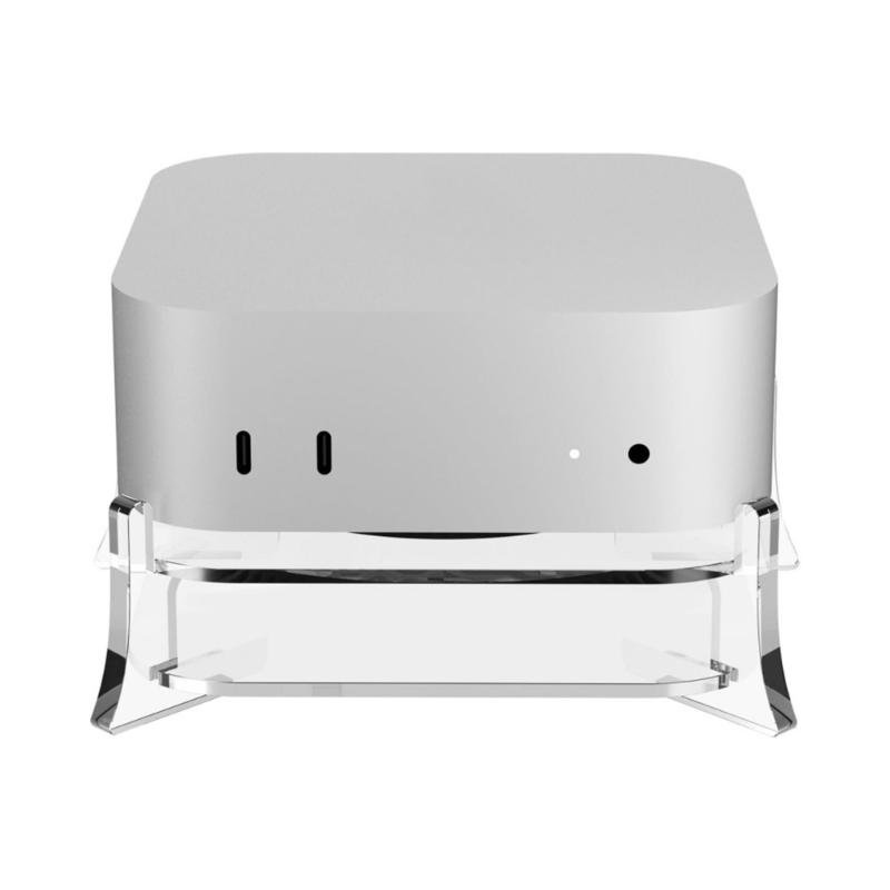 Fashionable Laptop Mini Sturdy Acrylic Mount for Improved Coolings and Space Saving Designs Optimization Storage