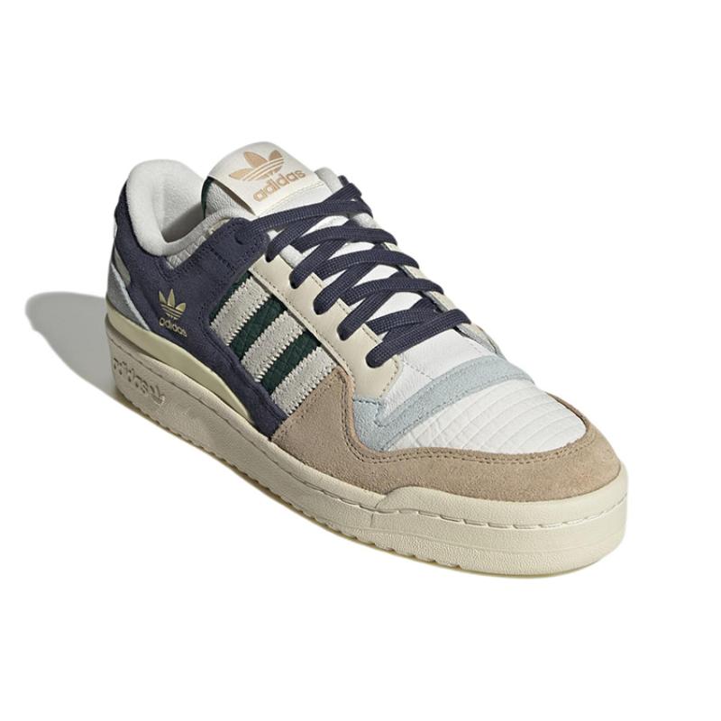 Adidas Forum 84 Low 'Beige Navy Green' Sneakers GW4332