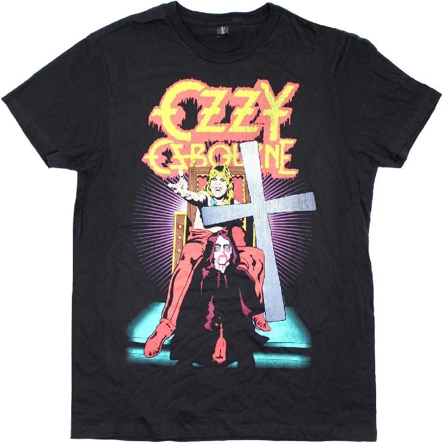 GLOBAL Ozzy Osbourne Men s Speak of The Devil T-Shirt Black S