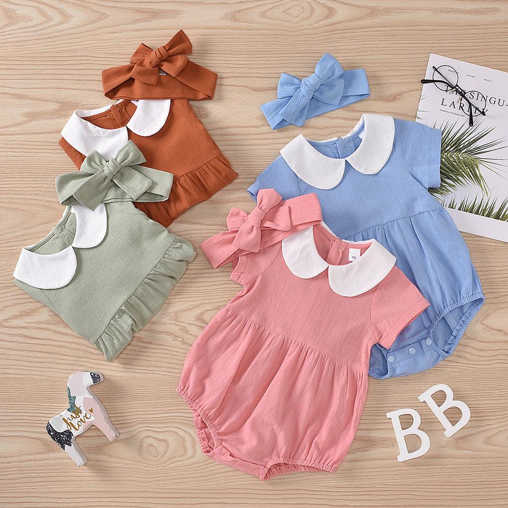 

Комбинезон с рюшами и рюшами для новорожденных девочек, боди, детский комбинезон, одежда