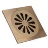 Copper Floor Drain Set Antique Shower Drain Easy Clean Floor Drain  Basement