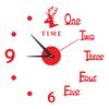Luminous Wall Clock Modern Design Easy to Install Battery Powered Silent DIY Wall Clock Decoration for Living Room