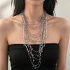 Trendy Beaded Layered Necklace for Women - Stylish, Unique Clavicle Chain & Elegant Choker