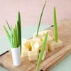 Leaf-Shaped Fruit Picks Decorative Food Skewers for Appetizers Desserts Reusable Burr-free Fruit Fork for Party Buffet Home Kitchen