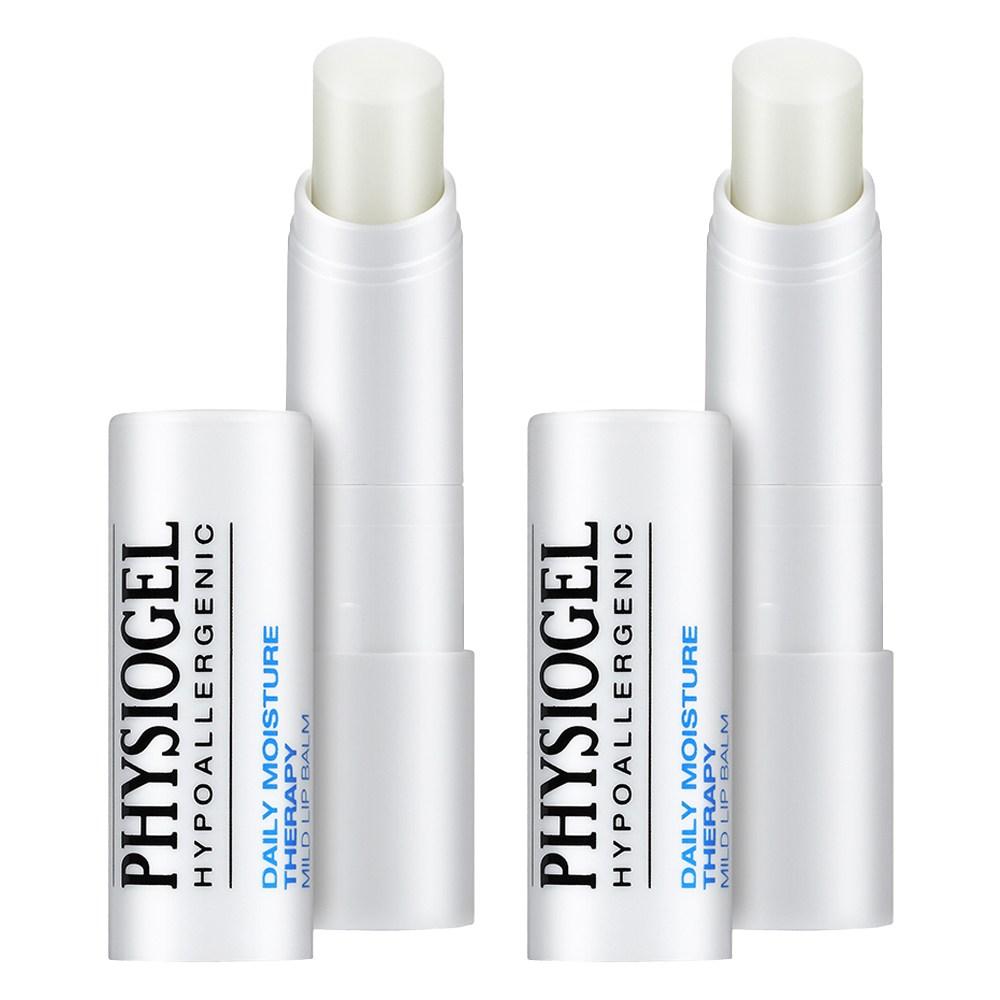 Physiogel Daily Moisture Therapy Mild Lip Balm White 4.2g 2pcs 2pcs
