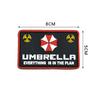 Auf Lager Resident Evil Umbrella Corp 3D PVC Klettarmpatch