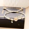 Elegant Daisy Bracelet Symbolizing Love and Luck Adjustable Chain Bracelet Friendship Bracelet for Women and Girls