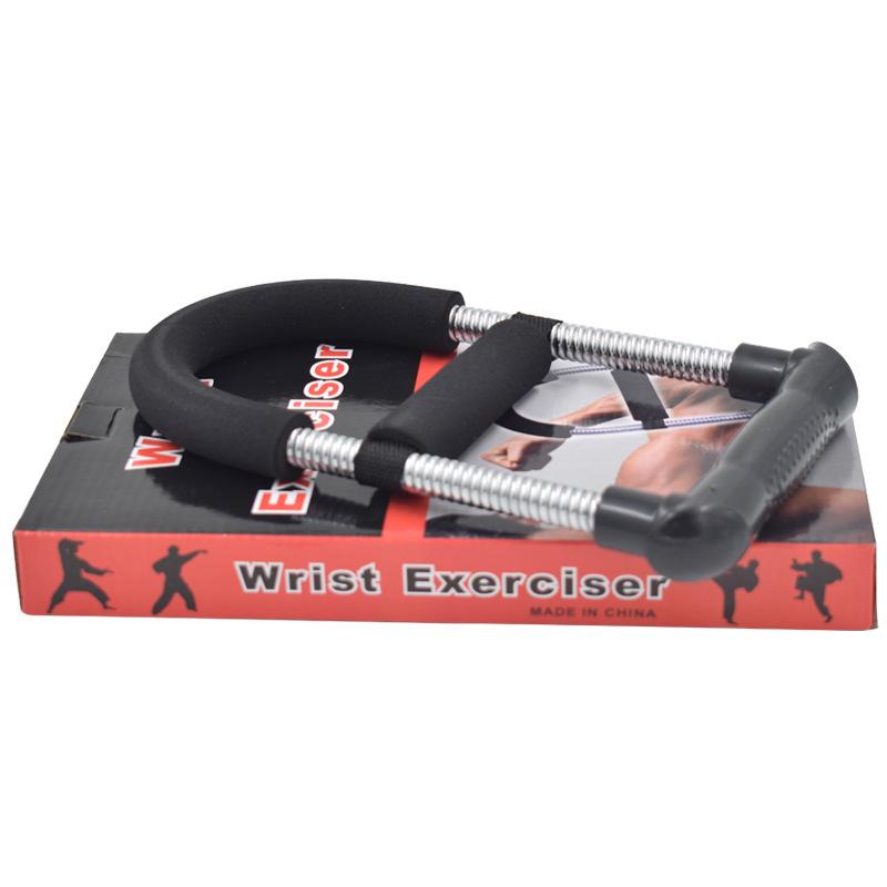 Men's Adjustable Wrist and Grip Strength Trainer, Power Arm Exerciser with Fitness Spring.