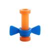 Rotating Screw ABS Screwing Toy Sensory Fidget Pencil Toppers for 4pcs/set Christmas Gifts