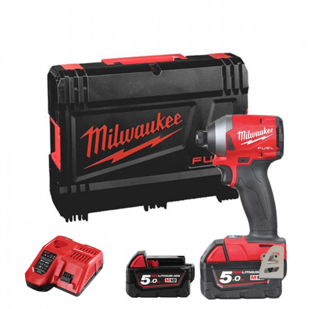 

Ударная дрель Milwaukee 18V FUEL II, полный набор M18 FID2 502X