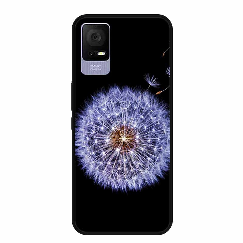 For TCL Ion V Case IonX Painted Cat Soft TPU Black Silicone Phone Cases for TCL Ion X Cover Fundas IonV Coques for TCLIonX Bags