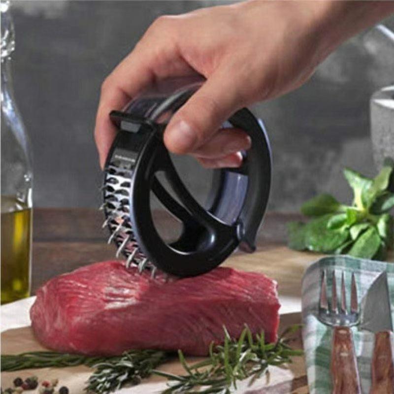 Tender Meat Needle 48-pin Meat Tenderizer with Handle Meat Tenderizer Steak Needle Kitchen Tools Barbecue Meat Tenderizer