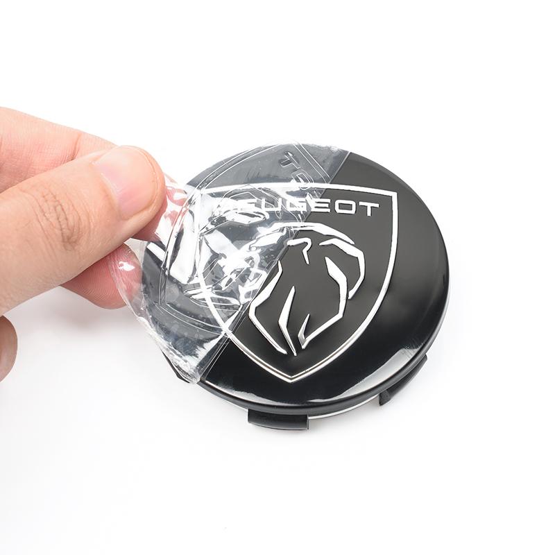 4 ks Znak na auto Kryt středové pokličky kola Příslušenství pro auta Pro Peugeot 206 308 208 207 3008 307 2008 508 407 5008 408 4008 Rifter
