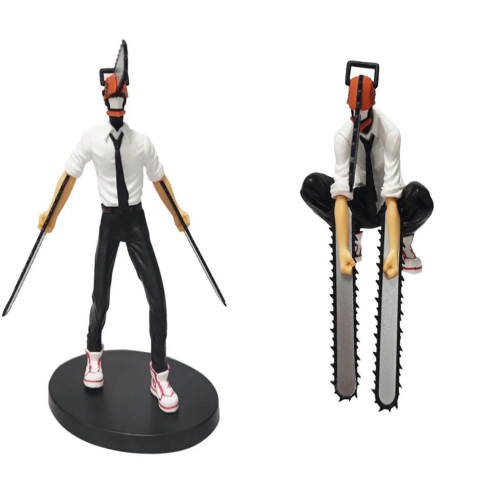 15/18cm Chainsaw Man Denji Anime Figur Denji/Power Action Figur Chainsaw Man Denji Figur Erwachsene Sammlerstück Modell Puppe Spielzeug