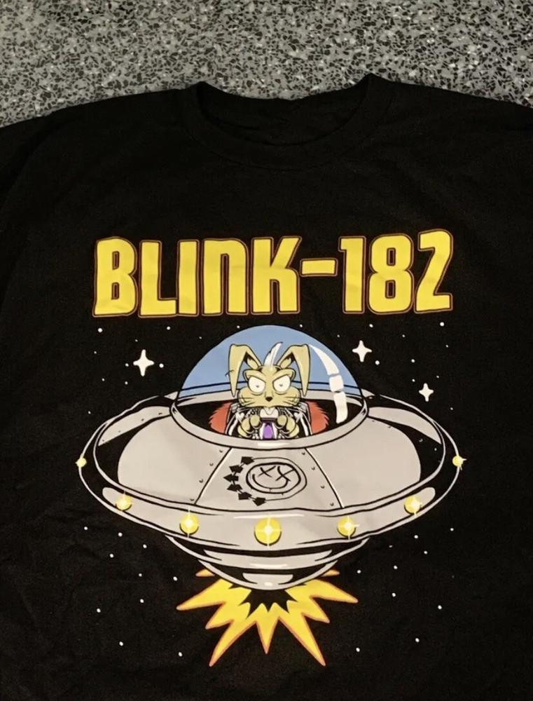 Blink 182 World Tour Gift For Fans Tour Cotton Black T Shirt C346 Unisex T-Shirt XXL