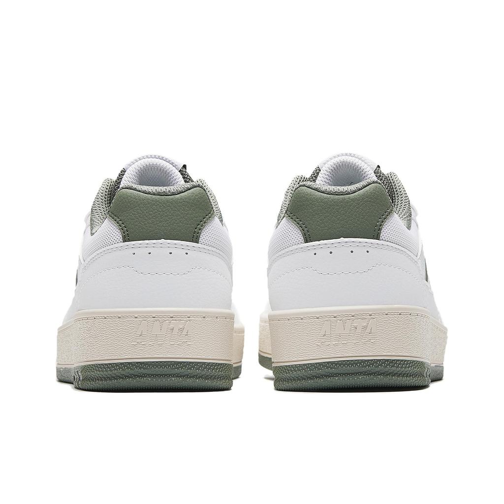 Anta Year 2 Simple Versatile Classic Fashion Durable Lightweight Low-Top Skate Shoes Women sneaker White Green 922548068-1