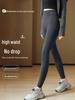 White Shark Skin Women's Yoga Base Layer Pants: 2026 Plus Size, Thin, Tight Fit for Spring To Autumn