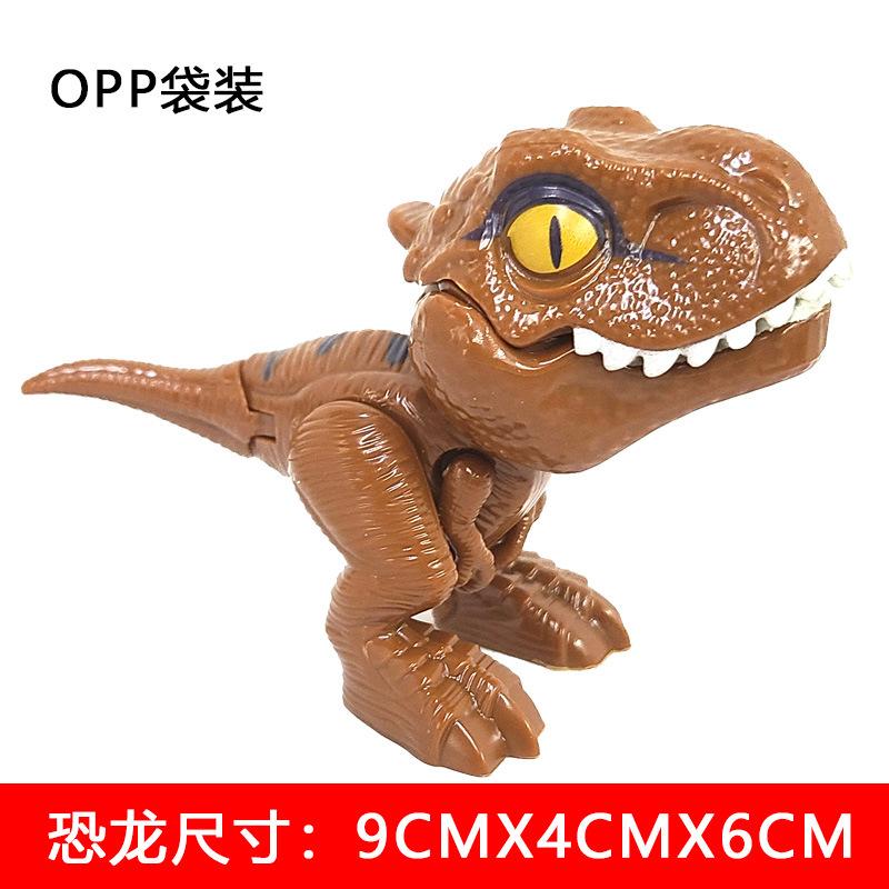 Finger-Biting Dinosaurs Movable Joints Size Simulation Dinosaur Model Toys Children'S Educational Toys Christmas