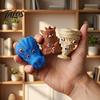 Unique 3d Printed Texture Toys 3D Storm Tornado Hurricane Figurine, Natural Disaster Toy with Creative Relief Figures Soft for Desk, Decompression