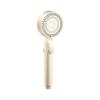 Dd-home Bathroom Accessories Black Gas Rain Mist Increase Water Heater Pressure Summer Showers Heads Polishing for Country House