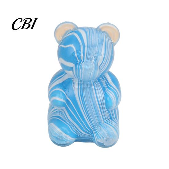 Portable Decompression Gifts for Friends Cute Bear Squeeze Toy, Soft TPR Pinch Relaxation Toys Emotion Release Maltose Texture Sensory Fidget Kids And
