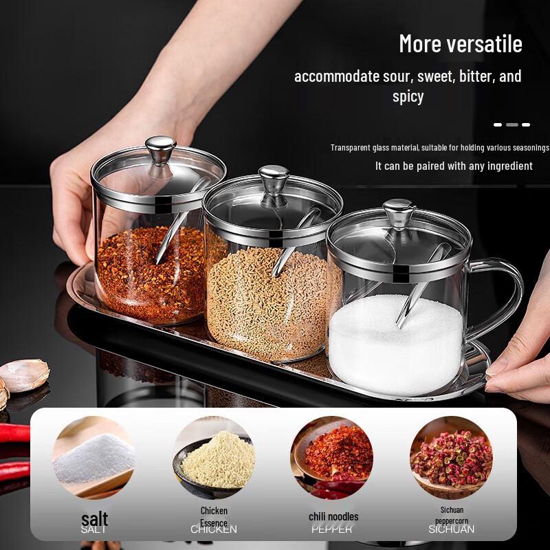 Yongduo Glass Seasoning Jar