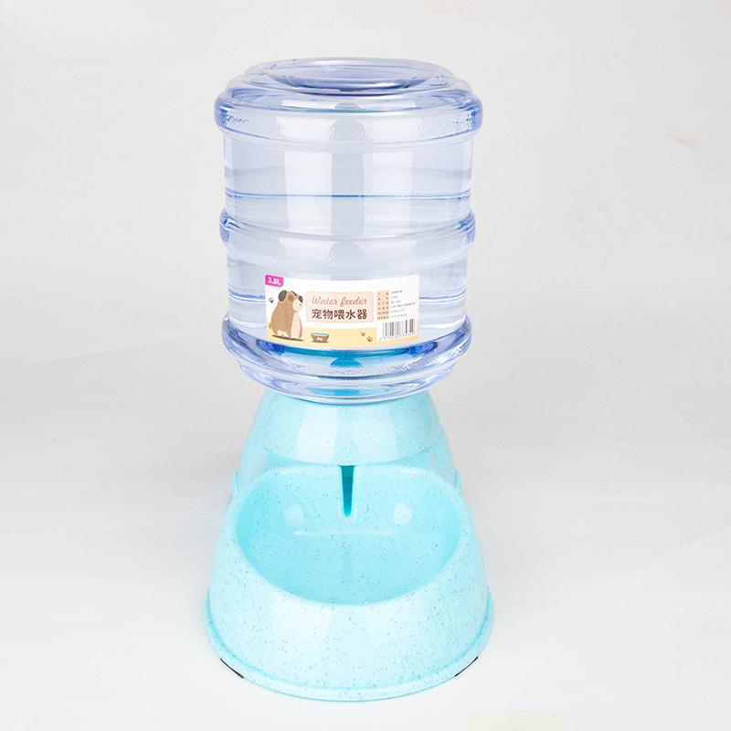 3.8L Automatic Pet Feeder and Waterer Combo Cat Dog Drinking Fountain Non Spill Bowl Plastic Pet Supplies MIT