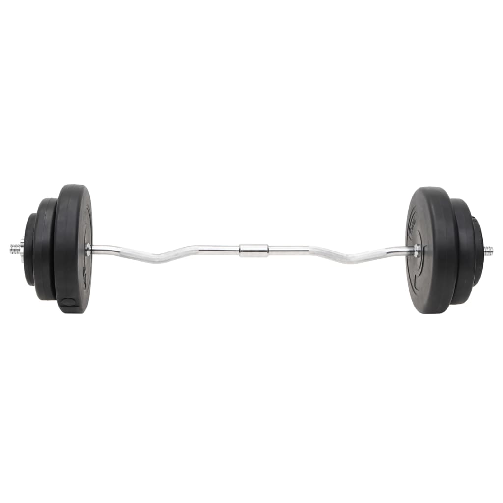 Barbell and Dumbbell Set with 60 kg Weight Plates