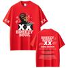 Rapper Chris Brown Breezy Bowl XX Tour 2025 T Shirts Unisex Women Clothing Hip Hop Pop Music Tshirt Casual Cotton Vintage Tshirts