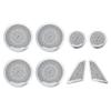 For BMW 5 Series GT 5GT F07 2010-2017 Car Inner Door Audio Speakers Stereo Panel Decorate Cover Speaker Trim Cover
