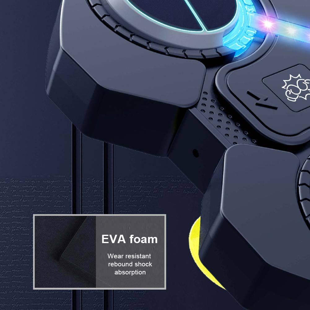 Intelligente Musik Boxmaschine Boxtraining Wandzielscheibe Kinder Sport Fitness RGB Licht Boxtrainer Heim Schlag Ausrüstung