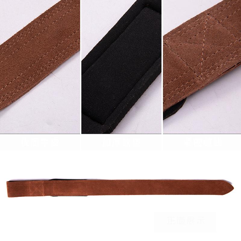 Pas do podnoszenia ciężarów Oly Skórzany Paski do podnoszenia ciężarów Paski na nadgarstki do podnoszenia ciężarów Pas wspomagający do siłowni Crossfit Martwy ciąg Wsparcie