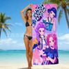 Europe And The United States Popular Witch Hunter Group Beach Towel Internet Celebrity Kpop Microfiber Beach Towel Floor Towel Bath Towel