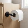 5 PCS Black Bathroom Hardware Set Wall Mounted Towel Rack Set  Household Use