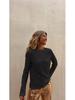 2024 European & American Sequin Mesh Slim-Fit Long-Sleeve Top