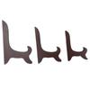 Photo High End Home Decor Book Plate Holder Wooden Bracket Picture Frame Holder Display Stand