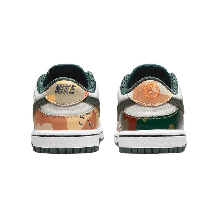 New Nike Dunk Low Sail Multi-Camo TD DB1902-100