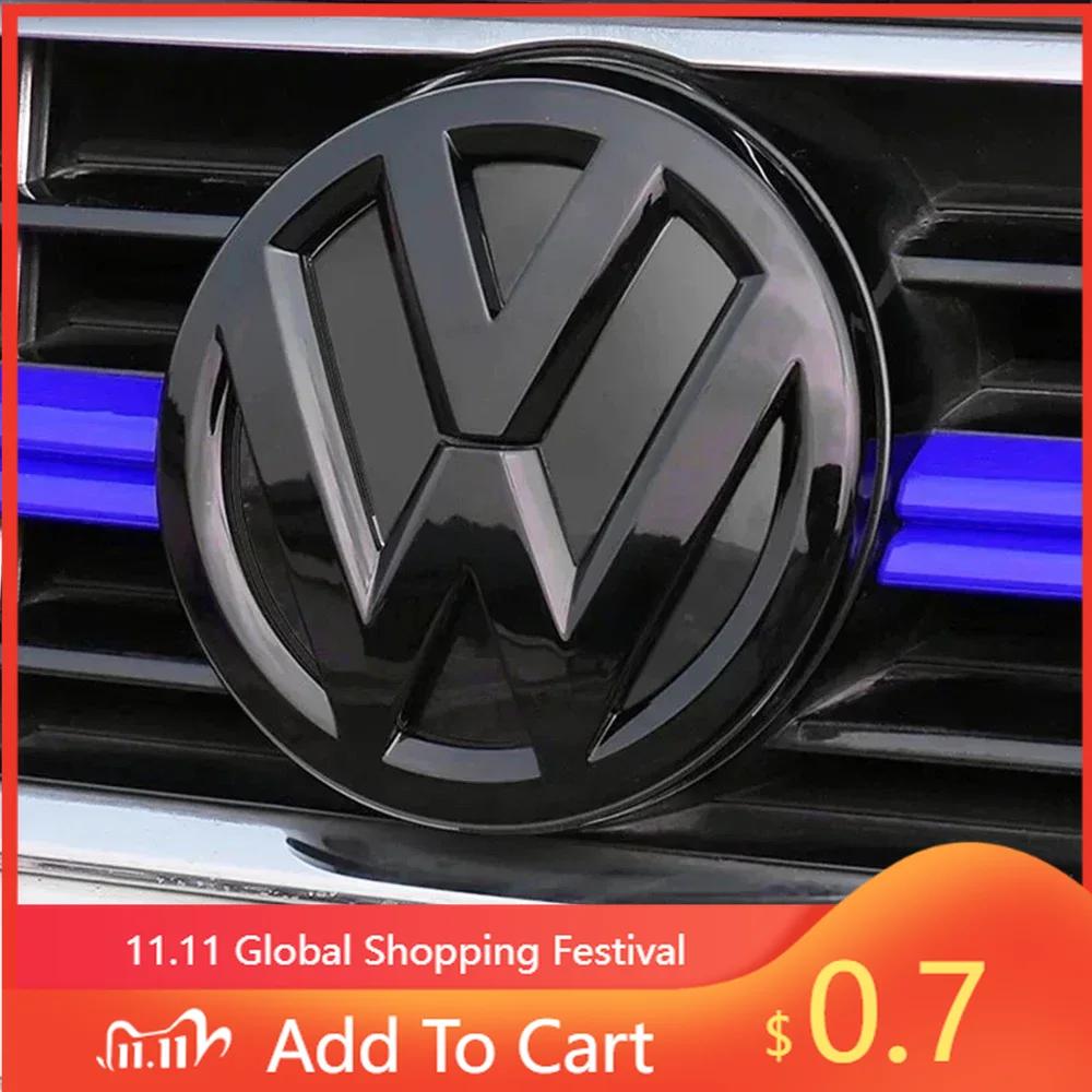 Nieuw Nieuw 2 Stuks Auto Voorgrille/Achterembleem Kapjes Logo Sticker Voor Volkswagen VW POLO Scirocco GOLF 5 6 7 8 MK5 MK6 MK7 MK8