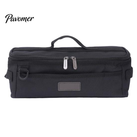 Camping Tool Organizer Travel Cookware Bag Large Capacity Portable Tableware Storage Zipper Closure Waterproof Cooking Utensils Pouch Multi-purpose