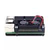 Raspberry Pi 4 Model B Aluminum Alloy Dual-Fan Heatsink Case