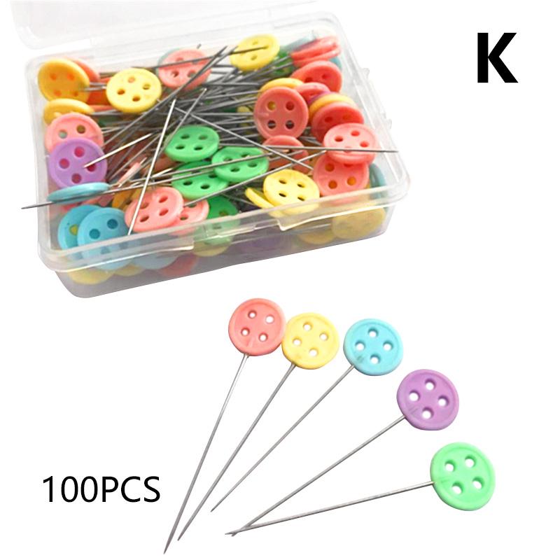 

50/100 шт. Швейные булавки DIY Инструменты Лоскутное шитье Аксессуары Иглы для вышивки Рукоделие