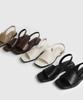 Sappun Kaira Square Side Open Sandals (2Cm)