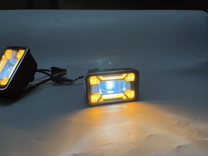 LED Dual-Color Fog & Daytime Running Lights for 2015-2020 Ford F150 Front Bumper