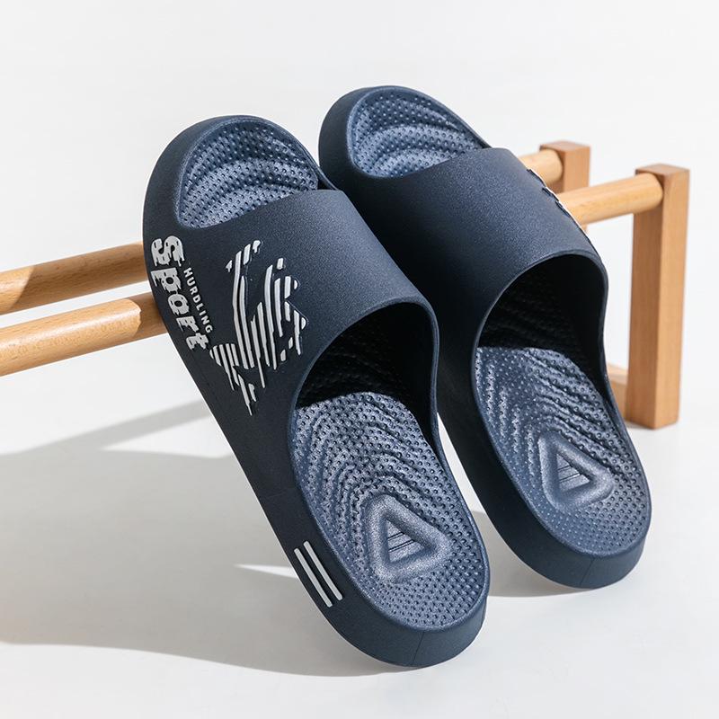 Mrs. Hui's Men's Large Summer Non-Slip Thick-Soled PVC Sandals